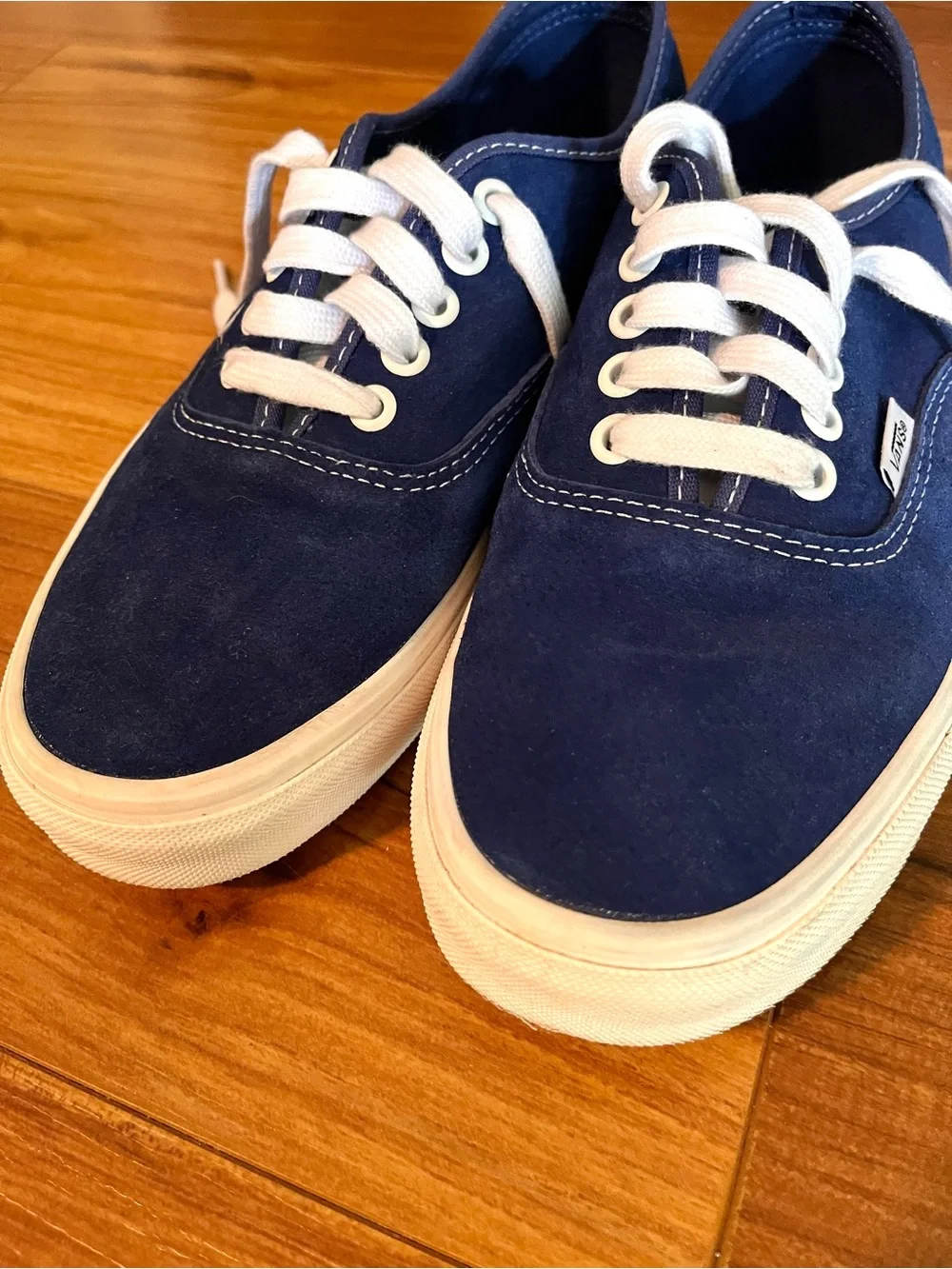 Vans Authentic Blue Suede 9